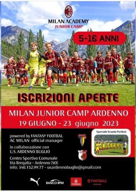 Milan junior camp