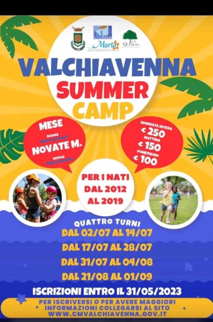 Valchiavenna summer camp