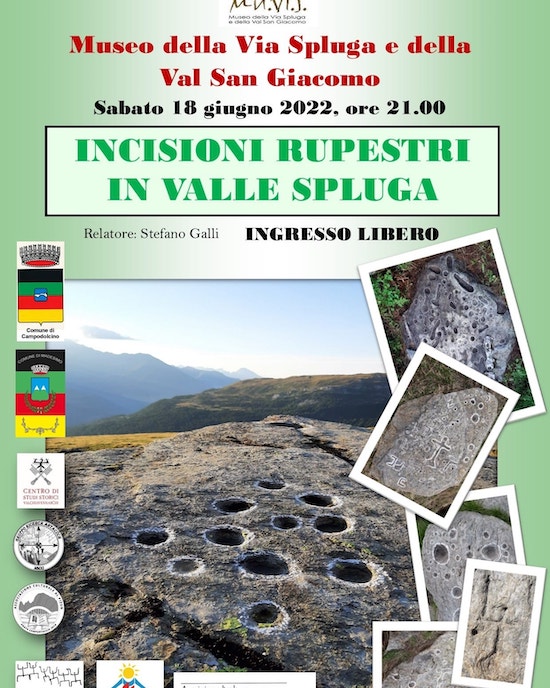 Incisioni rupestri in Valle Spluga