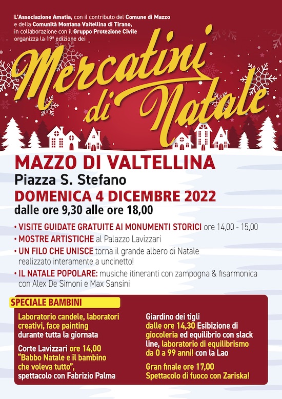 Mercatini di Natale - Mazzo di Valtellina