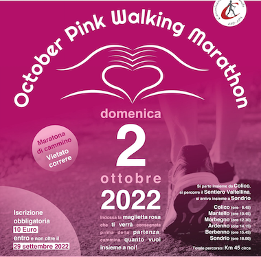 October Pink Walking Marathon 2022